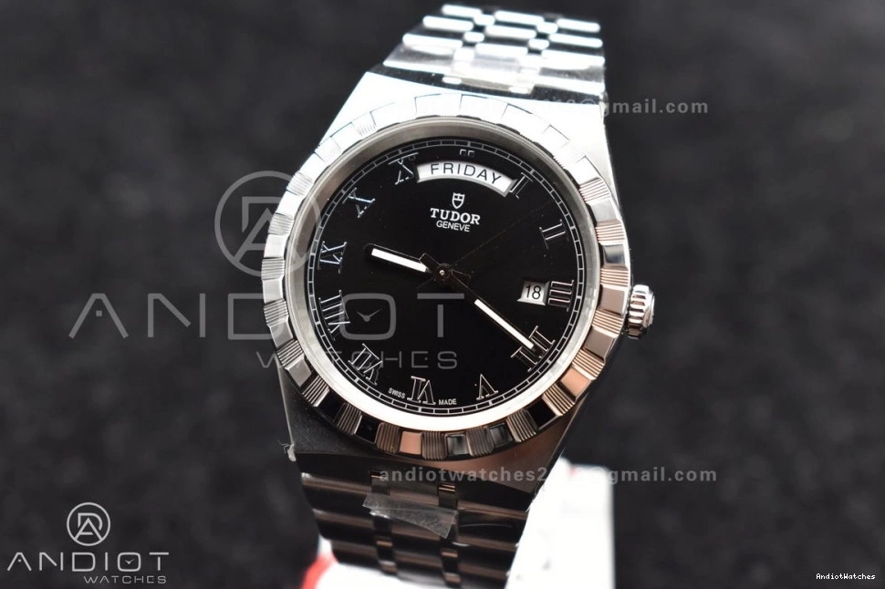 1192 on Best SS UrbanStyle A Dial Royal V7F Black Strap 1:1 Tudor Edition 1011